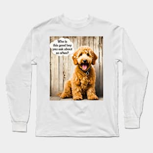 Good Boy Goldendoodle Long Sleeve T-Shirt